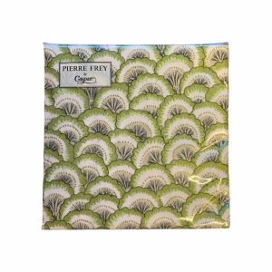 Caspari Servietter Lunsj Pontchartrain Scallop Green
