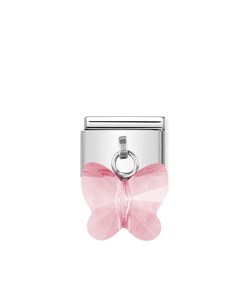 NOMINATION Charm Links Sommerfugl Rosa - Image 2