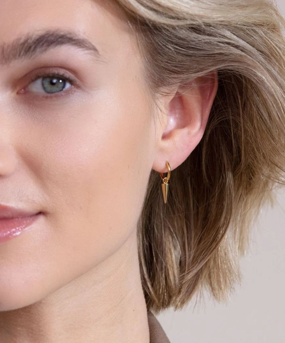 Edblad Peak Hoops Mini Gold - Image 2