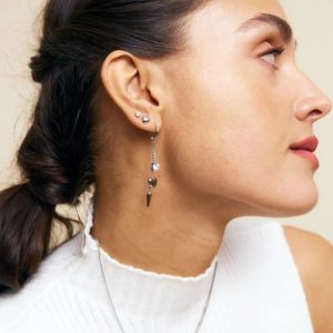 Edblad Peak Hoops Multi Heart Stål
