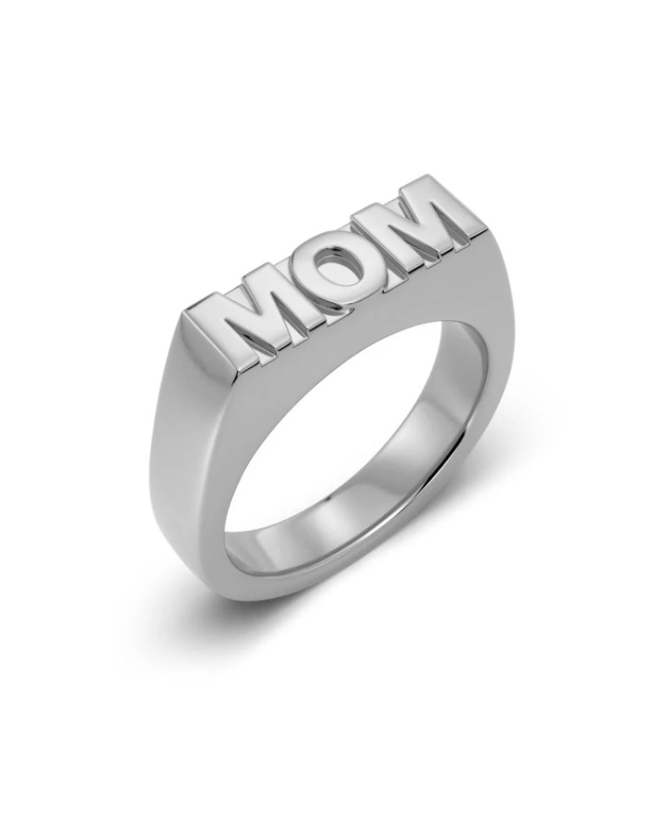 Edblad Signet Ring MOM Steel - Image 2
