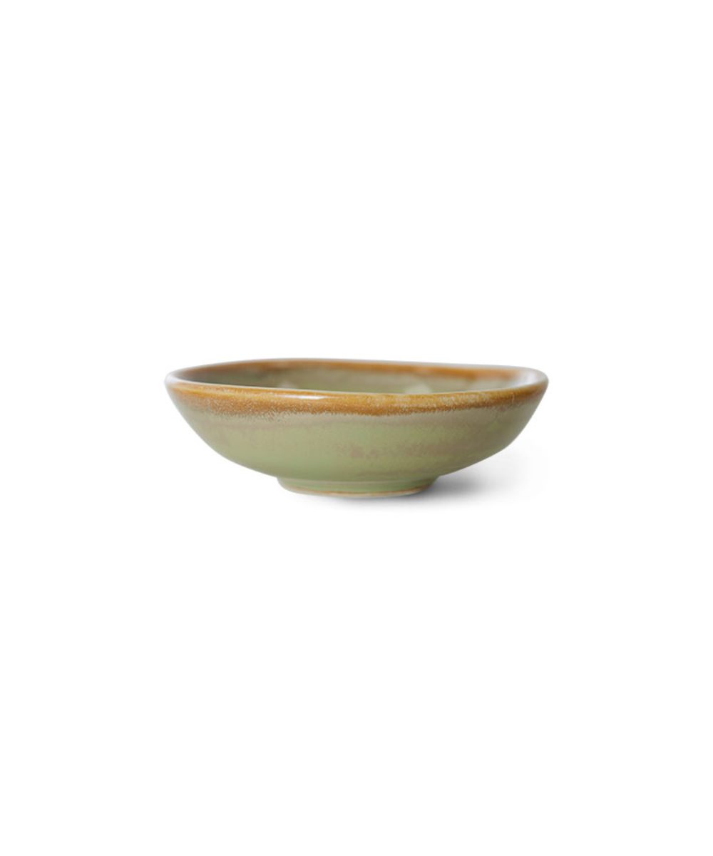 HK Living Chef Ceramics Liten Skål Moss Green - Image 2