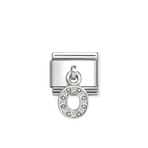 NOMINATION Charm Bokstav Links O Sølv