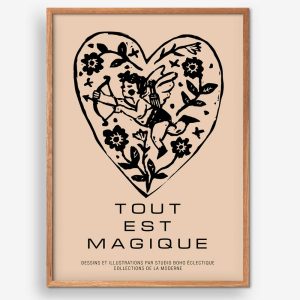 Empty Wall Tout Est Magique Plakat 30×40