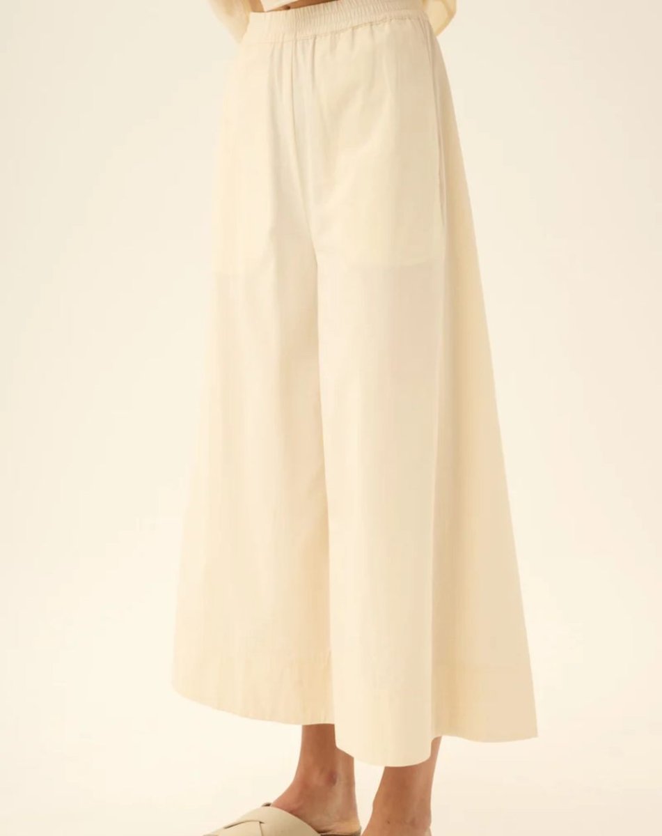 Rue de Tokyo Parmida Modal Poplin Bukse Cream