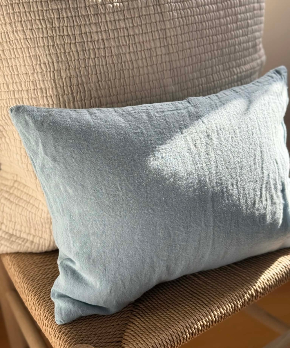 Linge Particulier Putetrekk Lin Scandinavian Blue 30×40 - Image 2