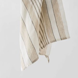 Tell Me More Noah Kjøkkenhåndkle Beige Stripe 50×70