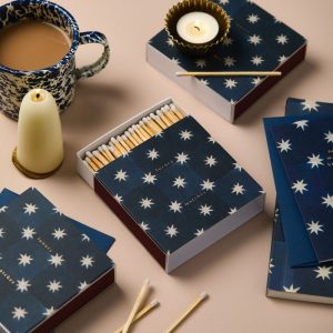 Archivist Fyrstikker Navy Star Tile