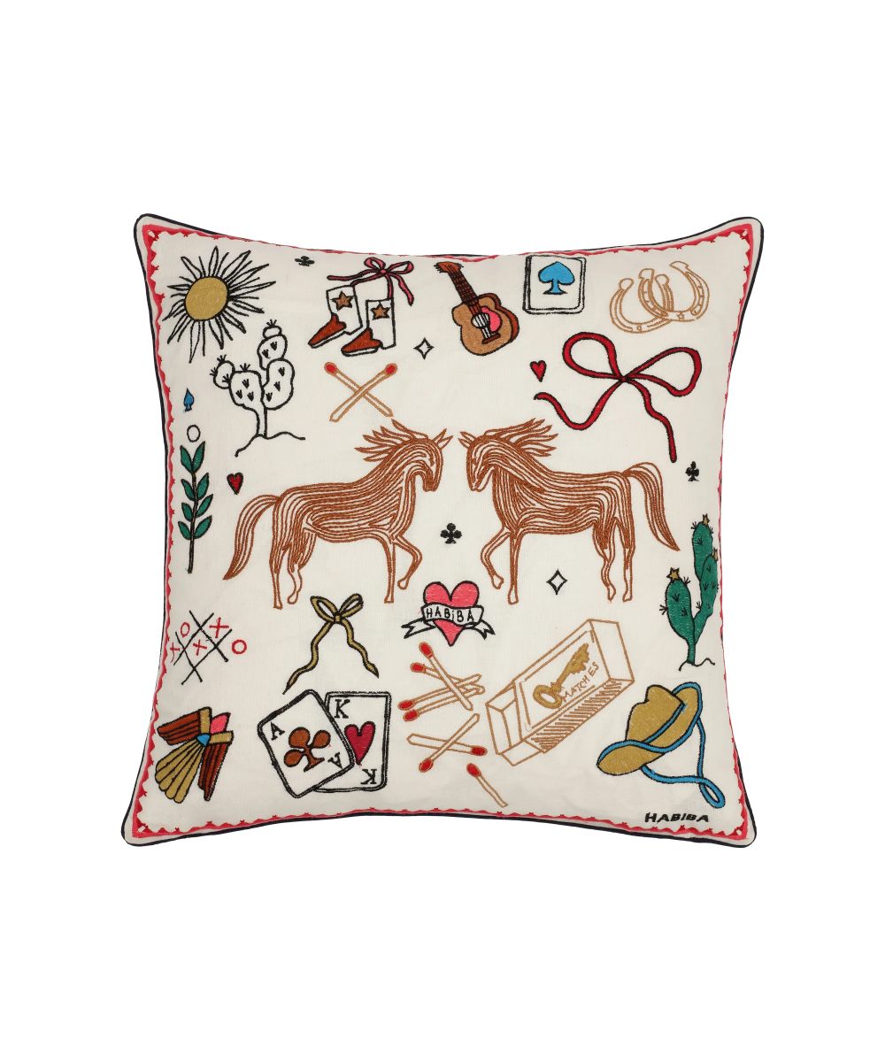 HABIBA Polly Pute Multi Colour 50 x 50 - Image 2