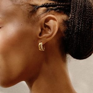 Edblad Grace Hoops L Gold