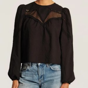 by TiMo Bohemian Blouse Sort