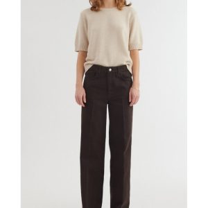 Basic Apparel Enya Bukse Brun