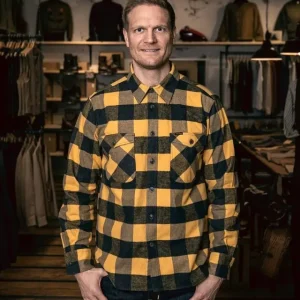 1943 CPO SHIRT - Buffalo yellow flannel