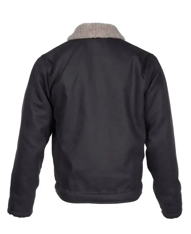 1944 N1 Deck Jacket Elephant Skin Asphalt - Image 5