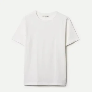 215 Loopwheeled Classic Fit Midweight T-shirt - White
