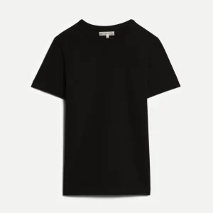215 Loopwheeled Classic Fit Midweight T-shirt - Black