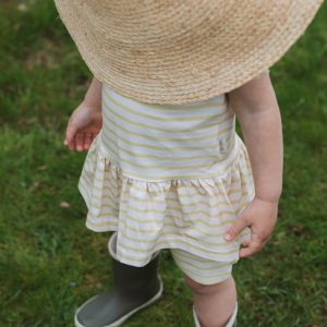 Petit Piao Sun Top Dusky Citron Striped