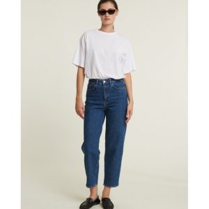 Basic Apparel Ea Mid Blue Jeans