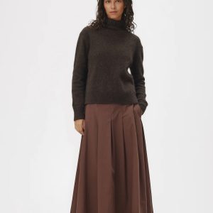 Six Ames Jade Genser Espresso Brown