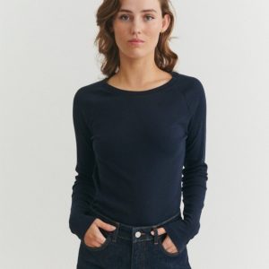 basic apparel Arense LS Genser Sky Captain