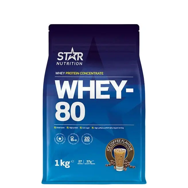 Whey-80 Myseprotein 1kg - Ice Coffee