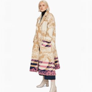 Oleana Buddy Blanket Coat Rosy
