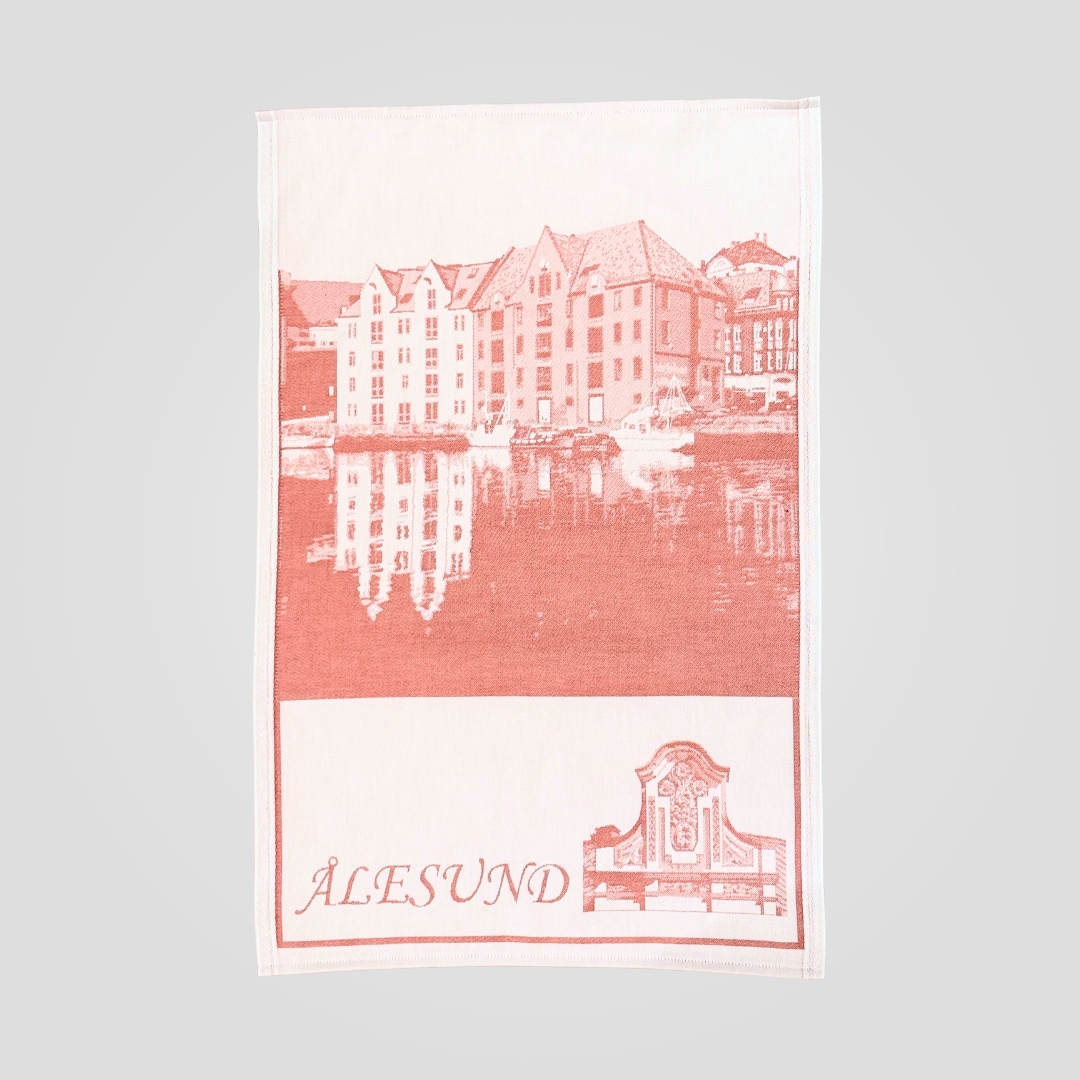 Håndkle Brosundet Ålesund Rosa