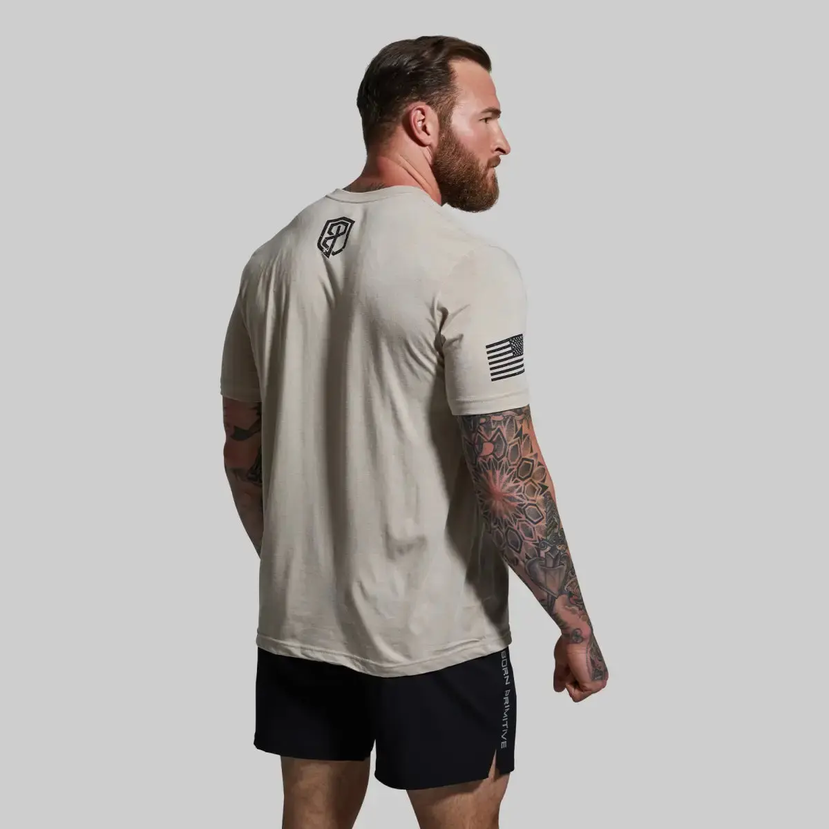 Gadsden Flag Tee (Tan) - Image 4