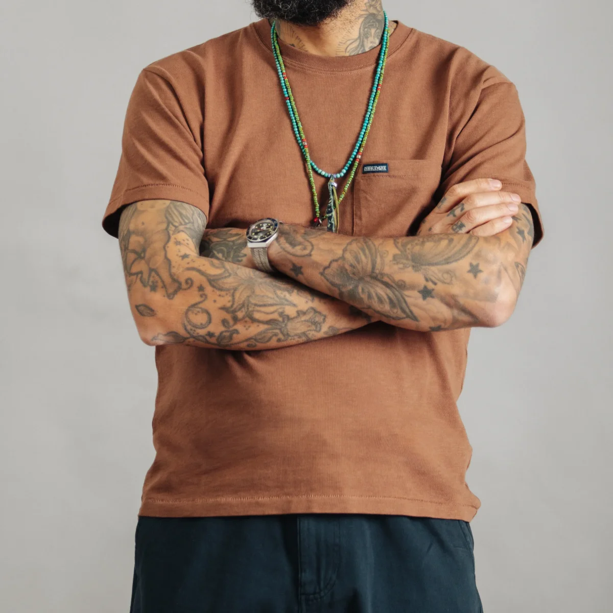 Pocket Tee - Cacao - Image 3
