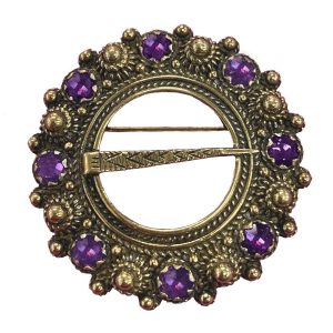 Halsring m/lilla stener