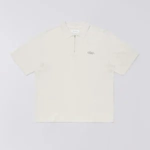RICK POLO KNIT SS - Glacier Gray