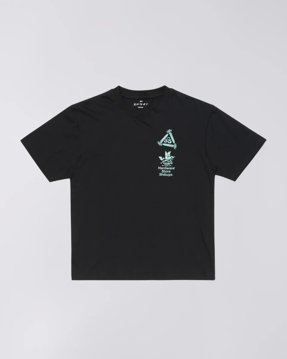 Edwin Hardware Store Shibuya T-Shirt - Black - Image 2