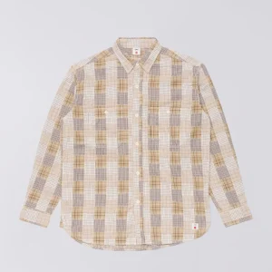 Edwin Work Shirt LS - Beige/Brown