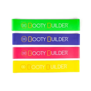 Booty Builder Minibands 4-pk
