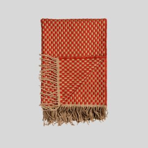 Isak Red Sumac Throw