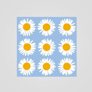 Marimekko Servietter Auringonkukka Blue Lunch