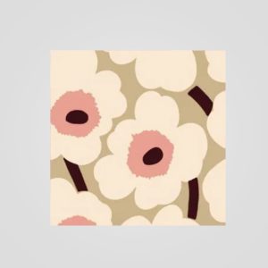 Marimekko Servietter Unikko Beige Pink Lunch