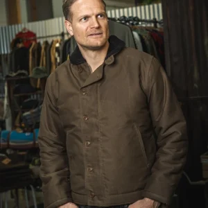 1944 N1 Deck Jacket - Waxed Khaki
