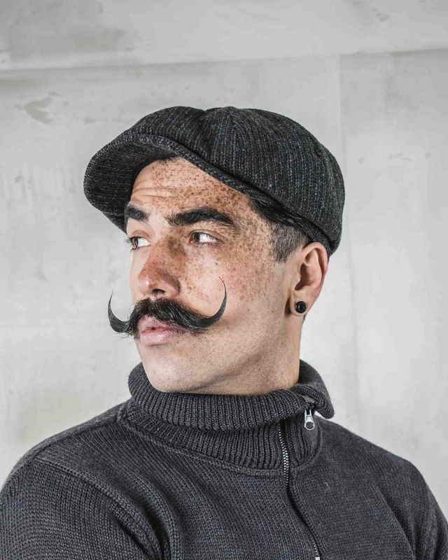 1928 Newsboy Cap - Glasgow Grey - Image 5