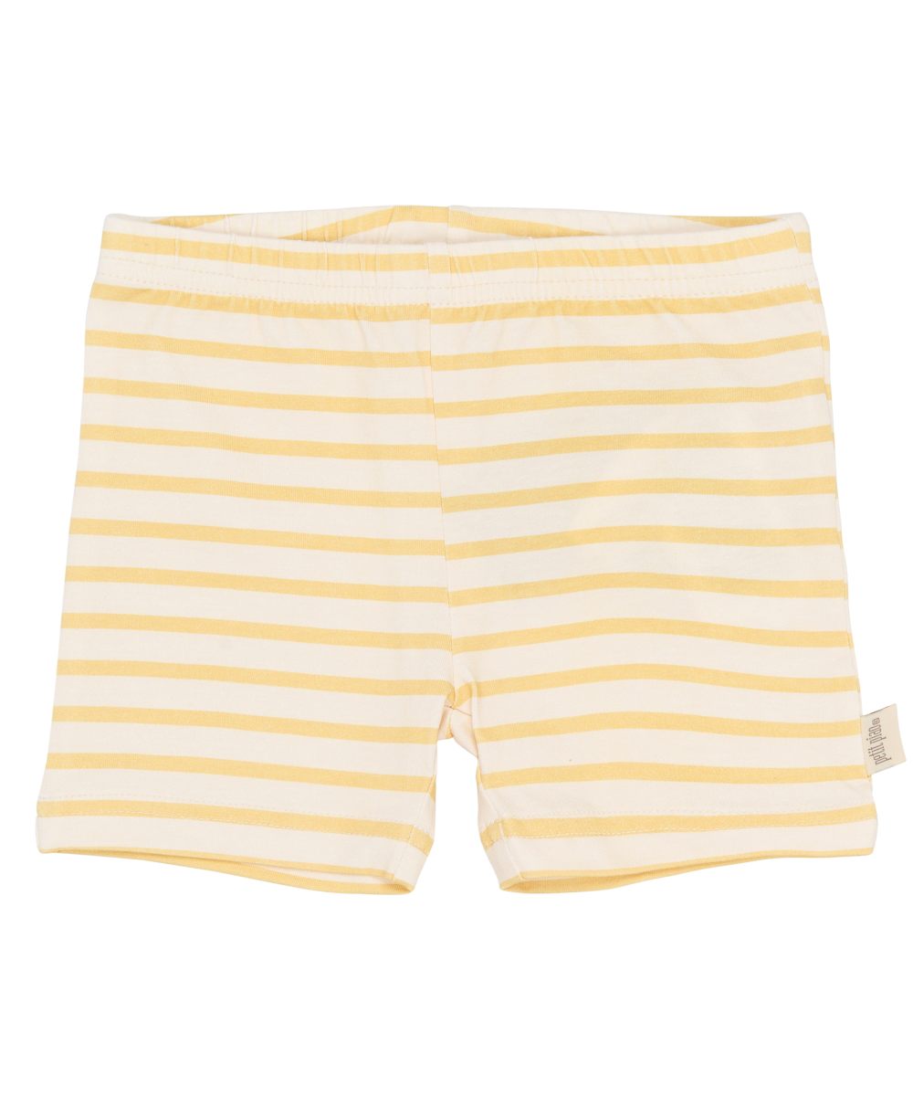 Petit Piao Sun Bike Shorts Dusky Citron Striped - Image 4