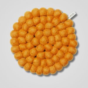 Aveva Trivet Round Mustard L