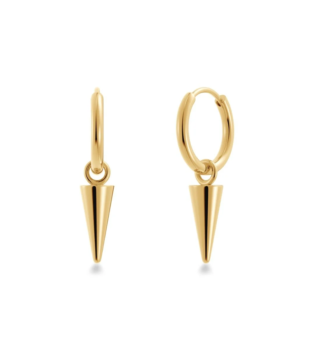 Edblad Peak Hoops Mini Gold - Image 3