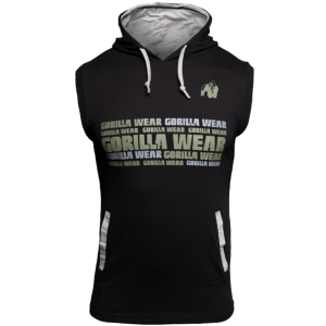 Melbourne S/L Hooded T-shirt – Sort