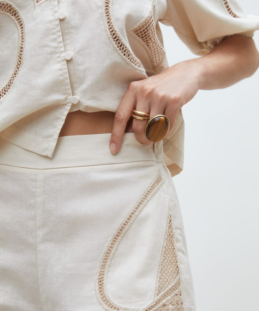 Suncoo Paris Brest Shorts Beige - Image 5