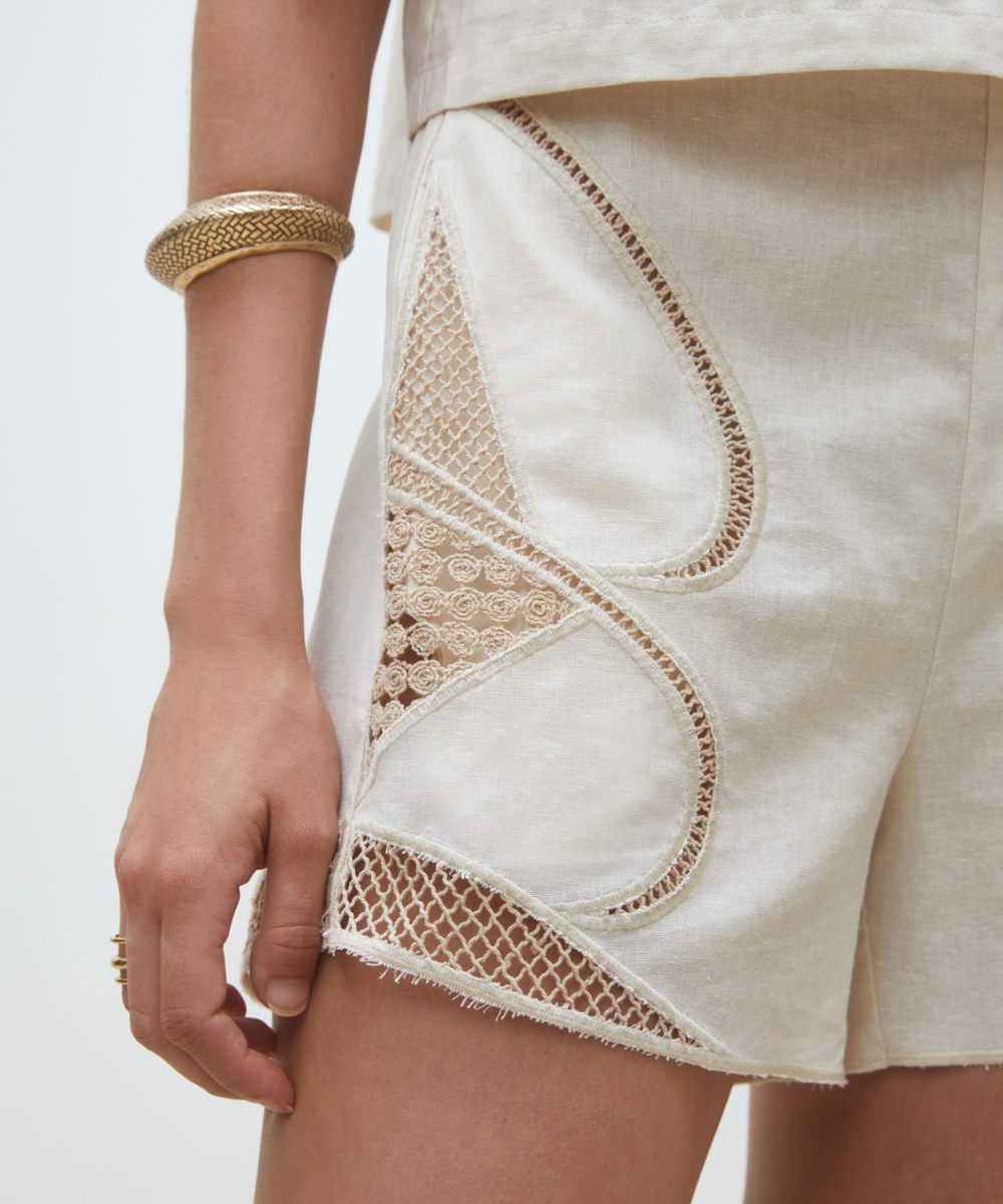 Suncoo Paris Brest Shorts Beige - Image 3