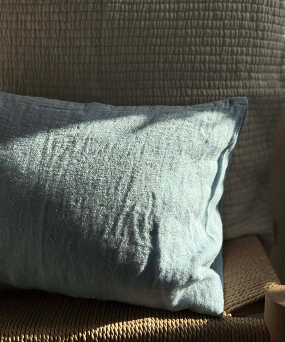 Linge Particulier Putetrekk Lin Scandinavian Blue 30×40 - Image 3