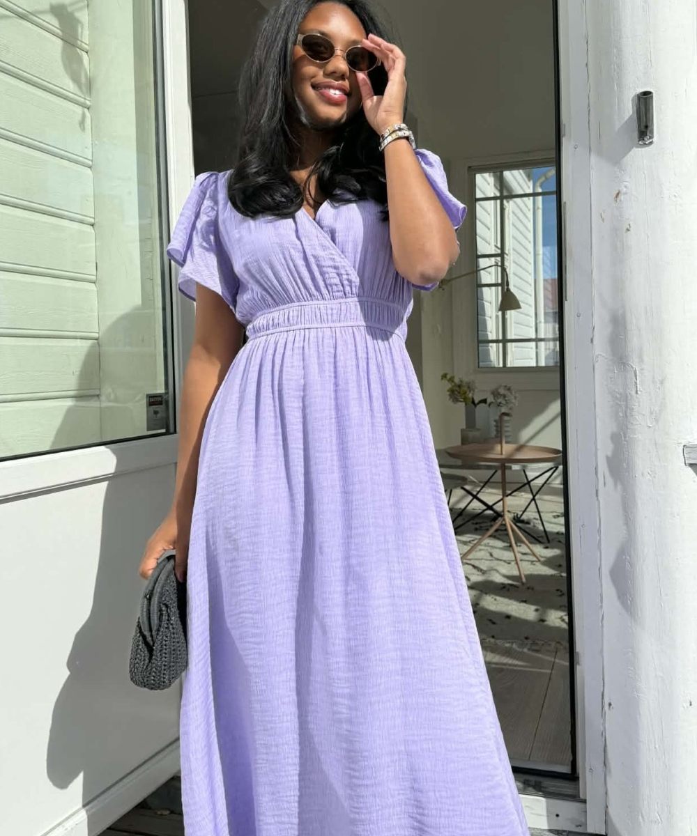 Suncoo Paris Cyra Kjole Mauve - Image 3