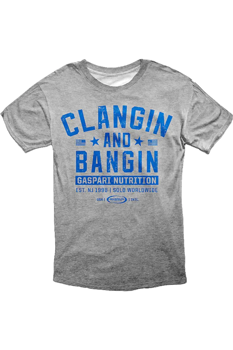 T-shirt Clangin and Bangin // Grey