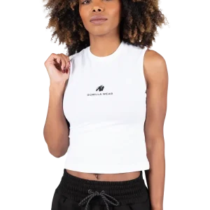GW Livonia Crop Top – White