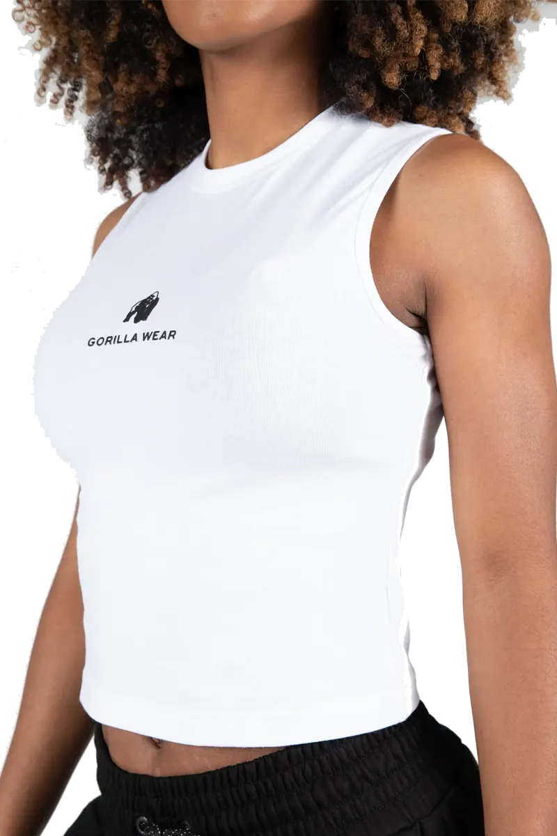 GW Livonia Crop Top – White - Image 8